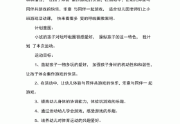 小班户外游戏教案100篇(小班户外游戏教案100篇教案反思)