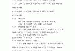 幼儿园中班角色游戏菜市场教案(幼儿角色游戏活动教案菜市场)