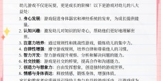 益智游戏对幼儿的好处和意义是什么(益智游戏可以促进幼儿哪些方面的发展)