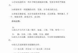 大班体育游戏教学计划(大班体育游戏活动教案目标)