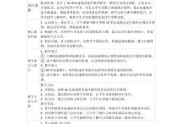 初三下学期体育教案(初三下学期体育教案设计)