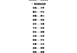 卧底游戏成语有哪些名字(卧底游戏词语大全生活用品)