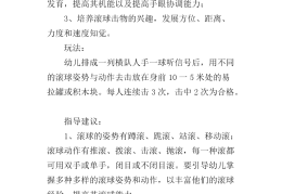 幼儿体育游戏设计有哪些注意要点和细节要求(幼儿体育游戏设计有哪些注意要点和细节要求呢)