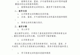 体育游戏目标及玩法教案反思(体育游戏目标及玩法教案反思怎么写)