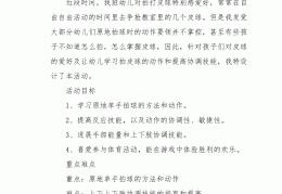 幼儿园大班体育游戏设计意图(幼儿园大班体育游戏设计意图大全)
