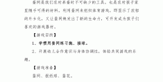 户外体育游戏设计方案(户外体育游戏设计方案怎么写)