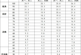 小学仰卧起坐体测标准(小学仰卧起坐达标标准多少个)
