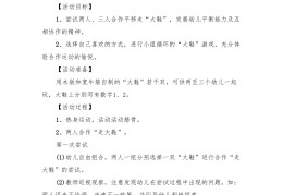 大班体育游戏设计意图纲要指南(大班体育游戏设计意图纲要指南图片)