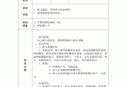 小班体能活动评析(小班体能测评结果和改进措施)