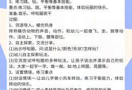 幼儿园体育游戏目的和意义(幼儿园体育游戏的目标和内容)