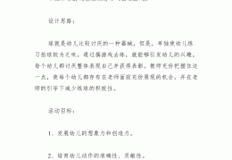 体育游戏中班有哪些教案(体育游戏中班有哪些教案及反思)