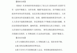 大班体育纸箱乐教案与反思(大班体育游戏纸箱乐活动反思)